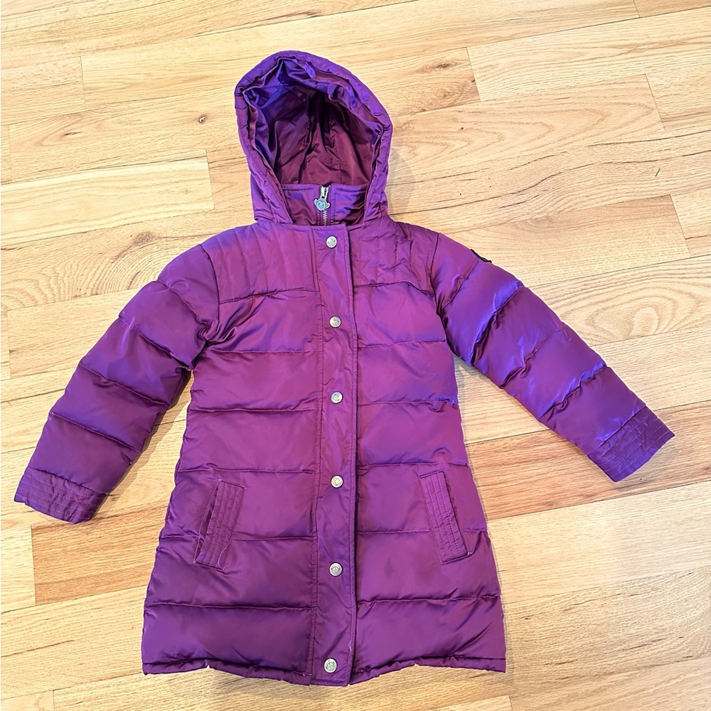 Appaman girls kids long down coat size 6
